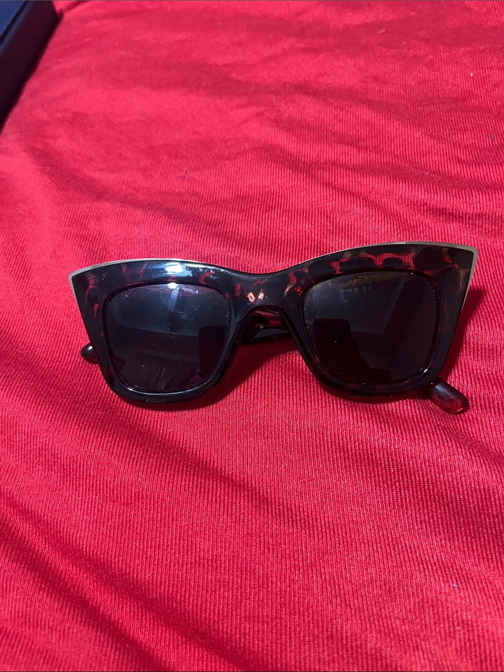Quay Australia Tortoiseshell Cat Eye Sunglasses in Brown and Black